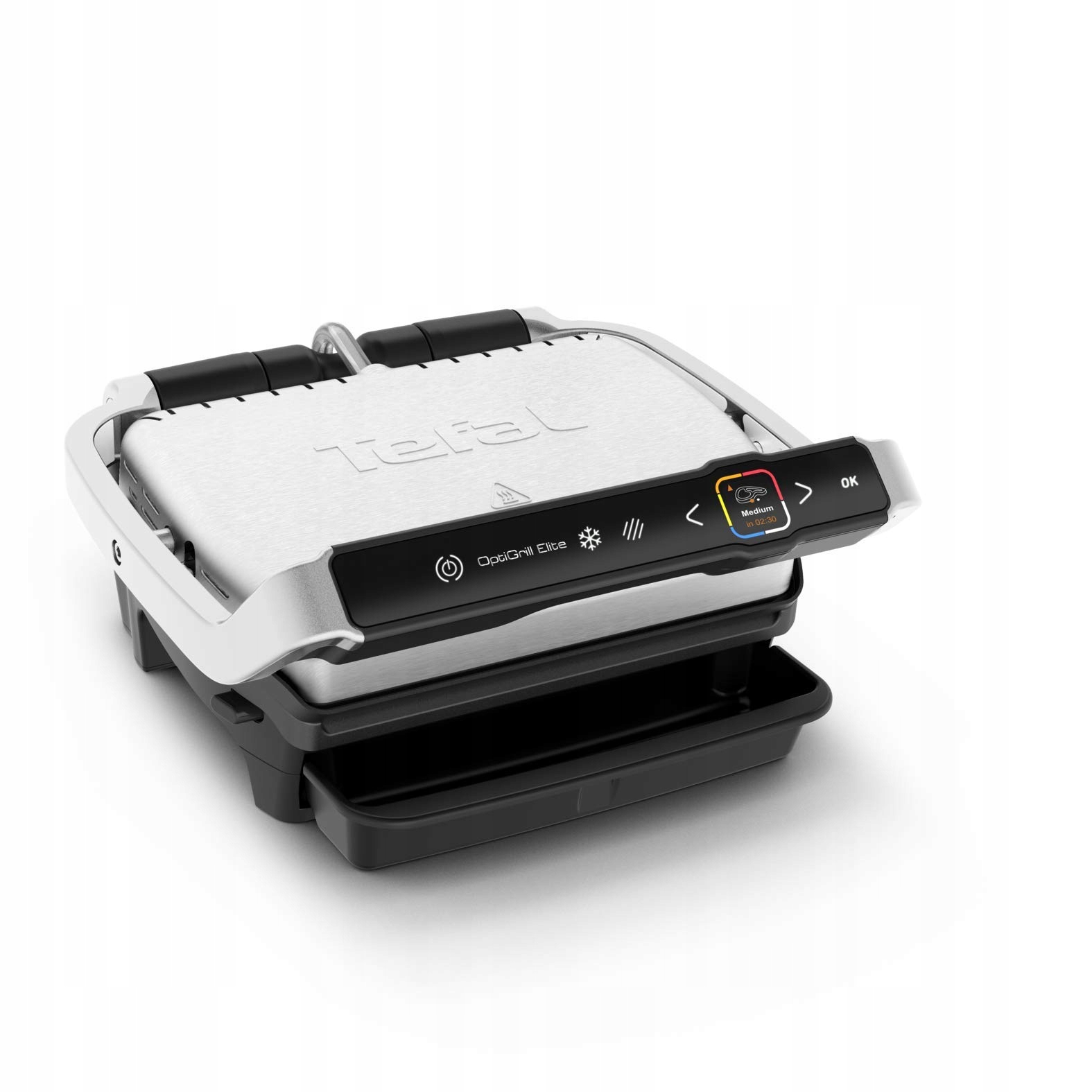 Kontaktný elektrický gril Tefal GC750D strieborný/sivý 2000 W