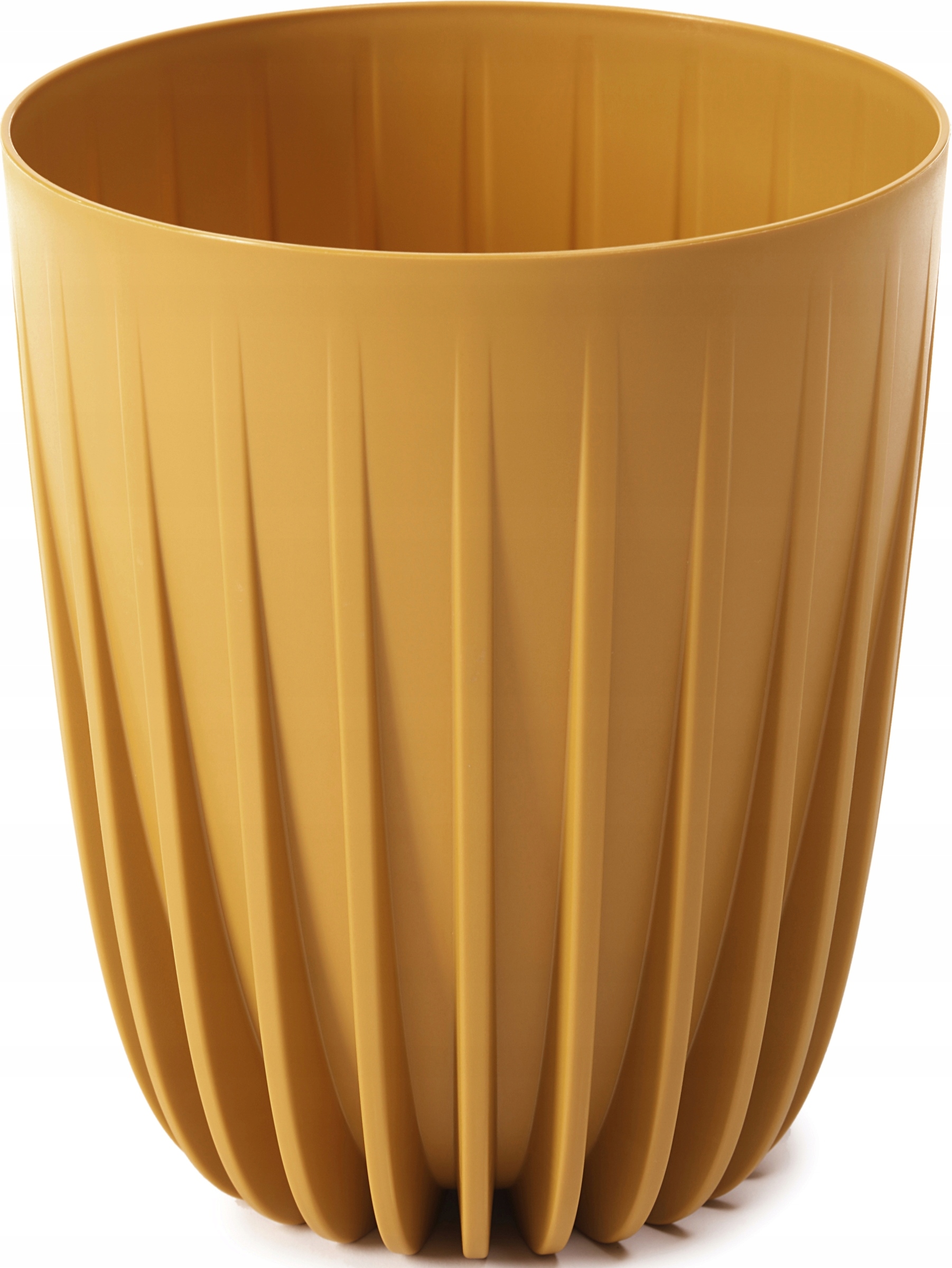 

Doniczka Donica 39CM Musztardowa H46 CM Duża Wkład