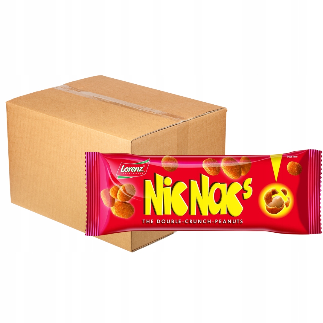 NicNac's Arašídy v křupavém obalu 40 g x 24 kusů