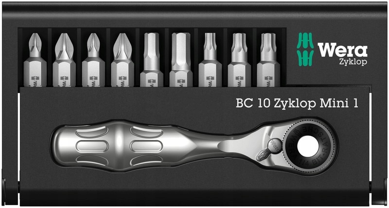 Sada Bitov Bit-check 10 Zyklop Mini 1 10 Diel W05073645001