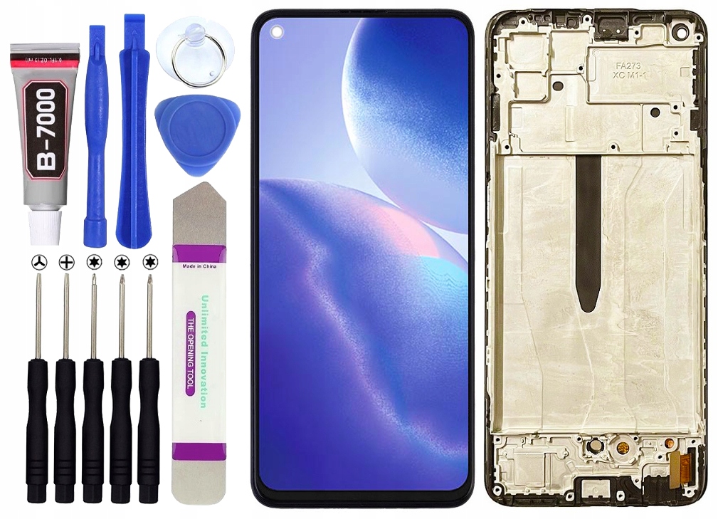 Displej Incell pro Oppo Reno 5Z LCD displej Rámeček