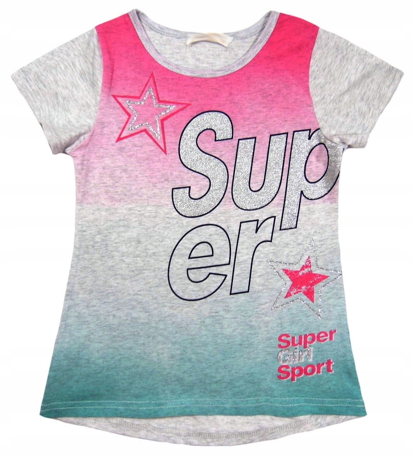 

Ombre dziewczęca bluzeczka 059 Dagna 8Y miętowa