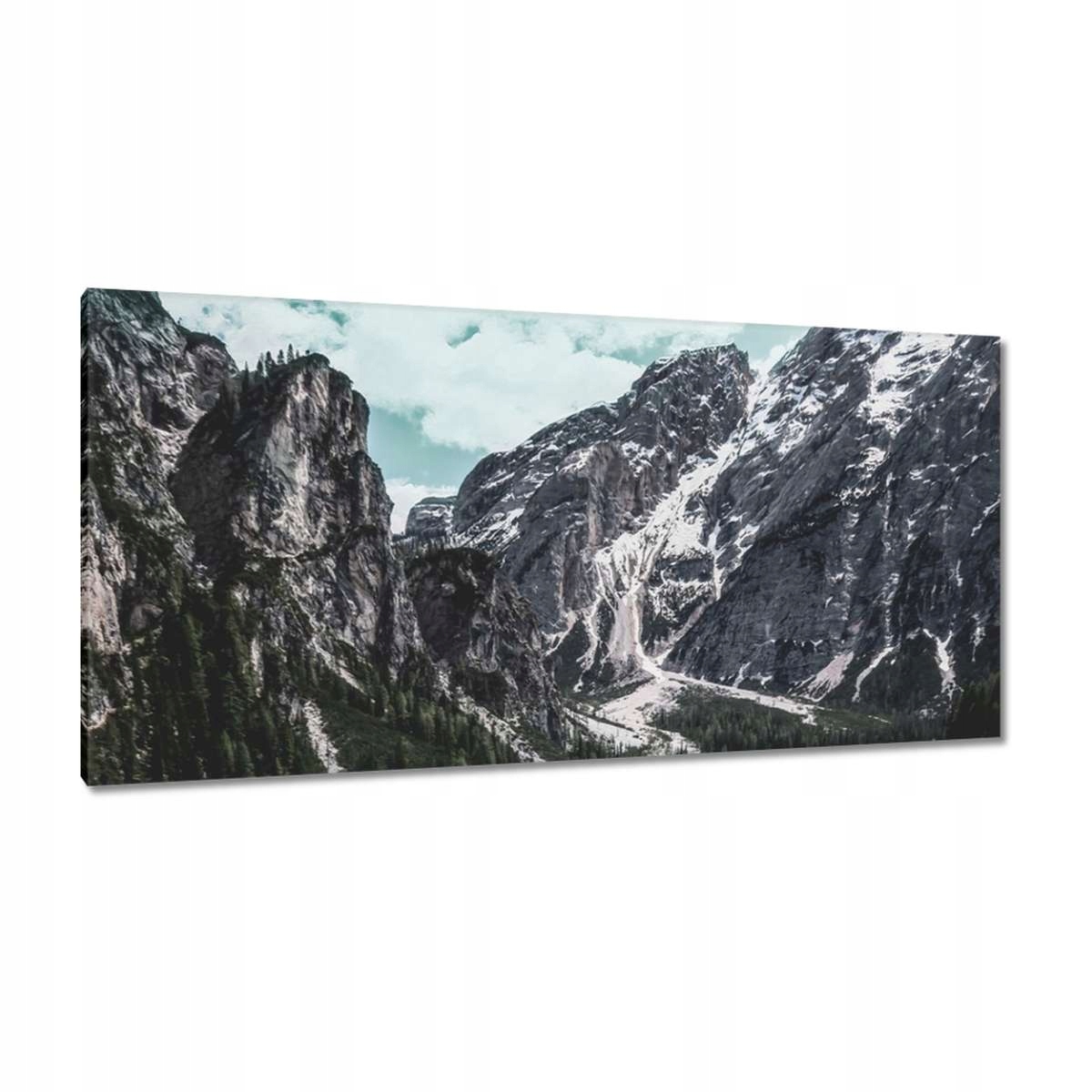 Obrazy 115x55 Jezero v Alpách Hory