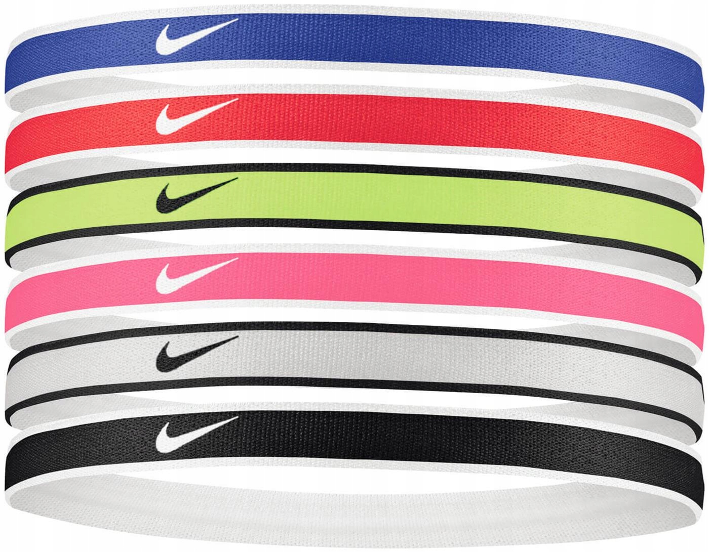 

Nike Gumki Opaska Głowę Włosy Gumka Tipped mix x6