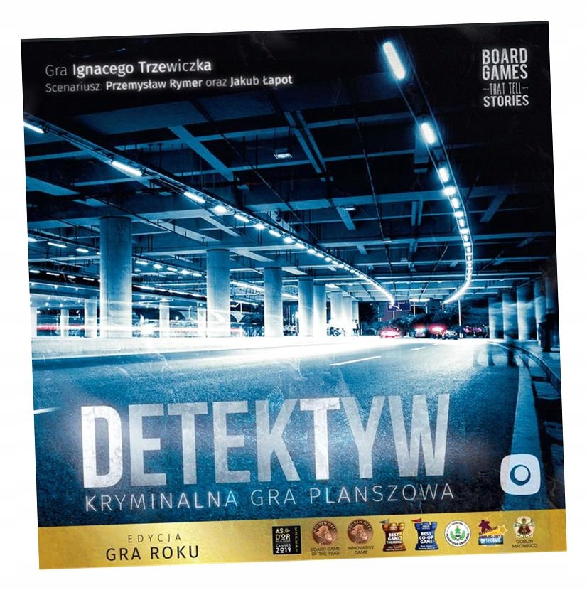 Detektyw: Kryminalna Gra Planszowa Edycja Gra Roku Przemysław..