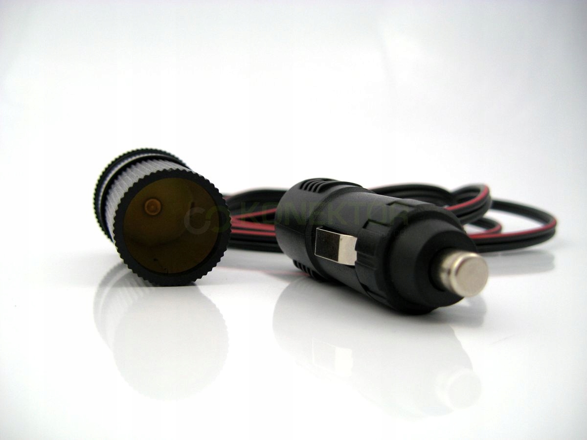 Przedłużacz kabla zasilającego 4m wtyk/gniazdo zap