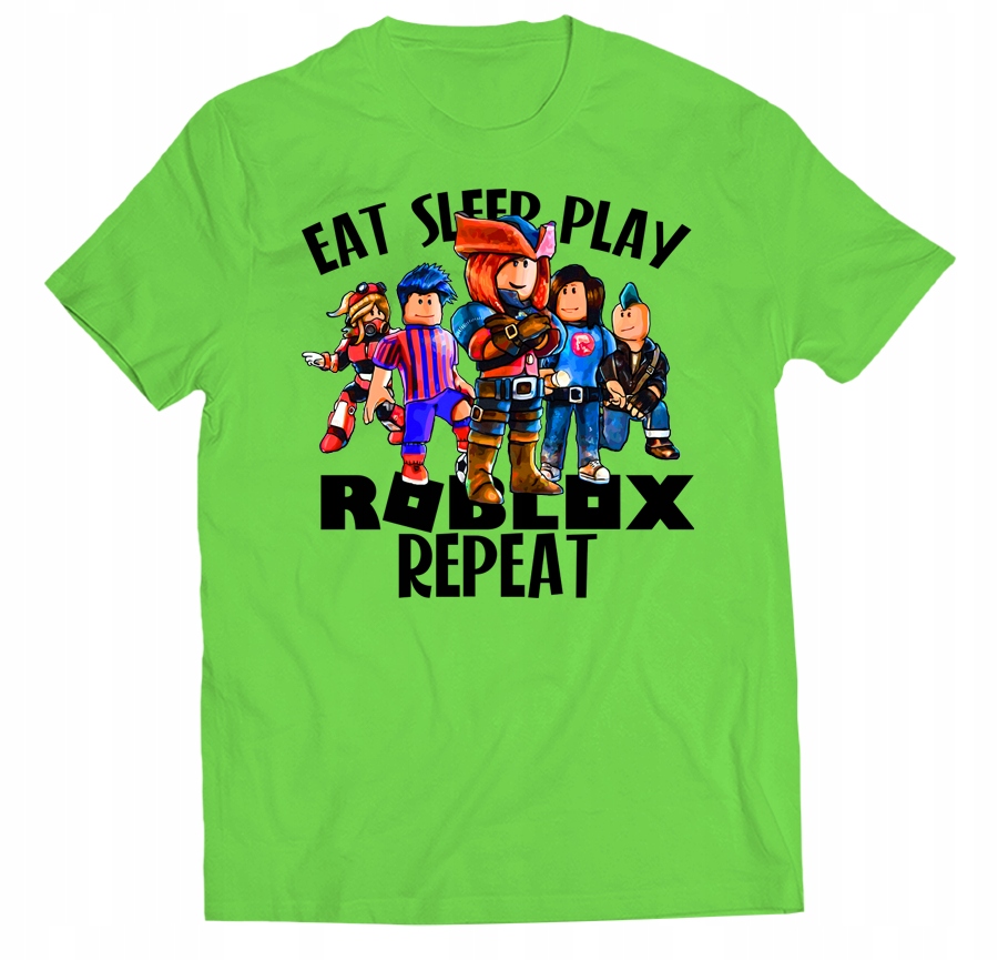 

Koszulka Dziecięca Eat Sleep Play Roblox 134 cm