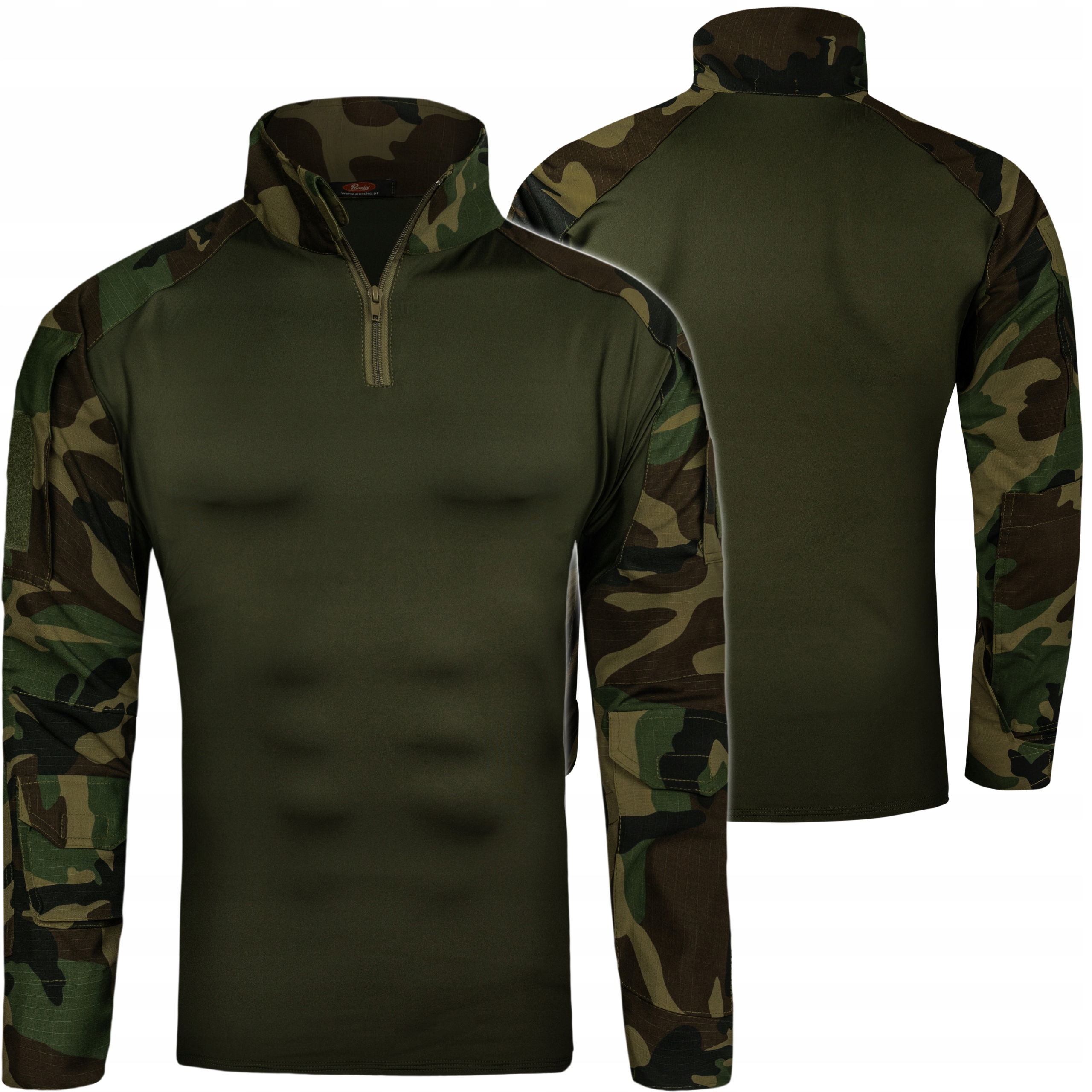 #7 Combat shirt Bluza wojskowa Termoaktywna szybkoschnąca Us Woodland r. Xs