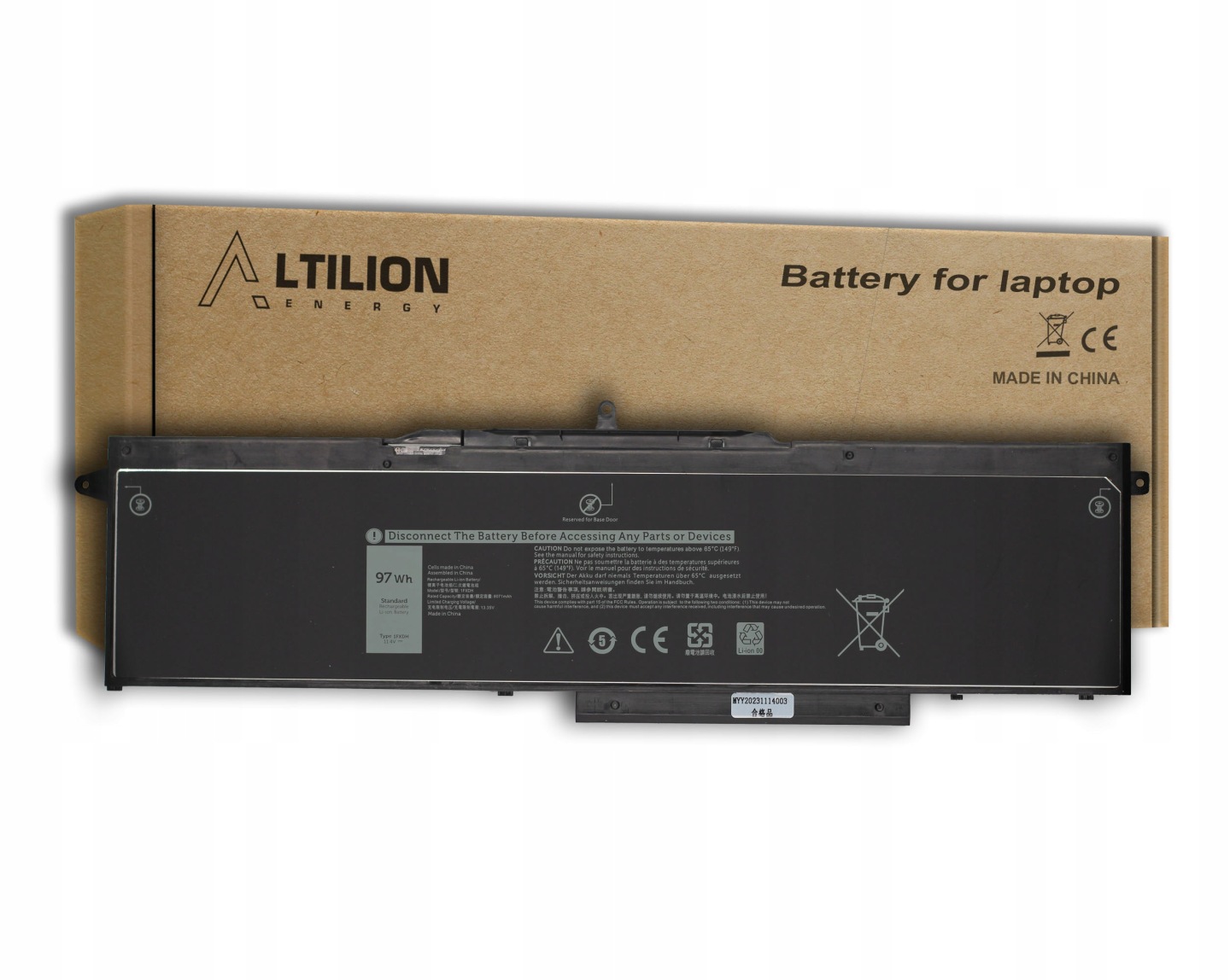 Baterie Altilion Energy 1FXDH kompatibilní s Dell