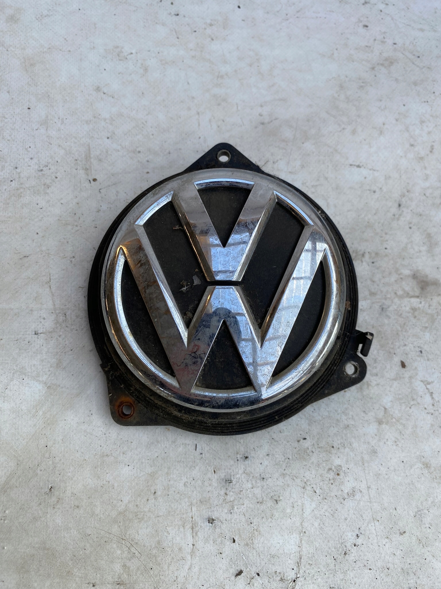 VW GOLF 6 VI 3C5 handle bonnet boot rear part
