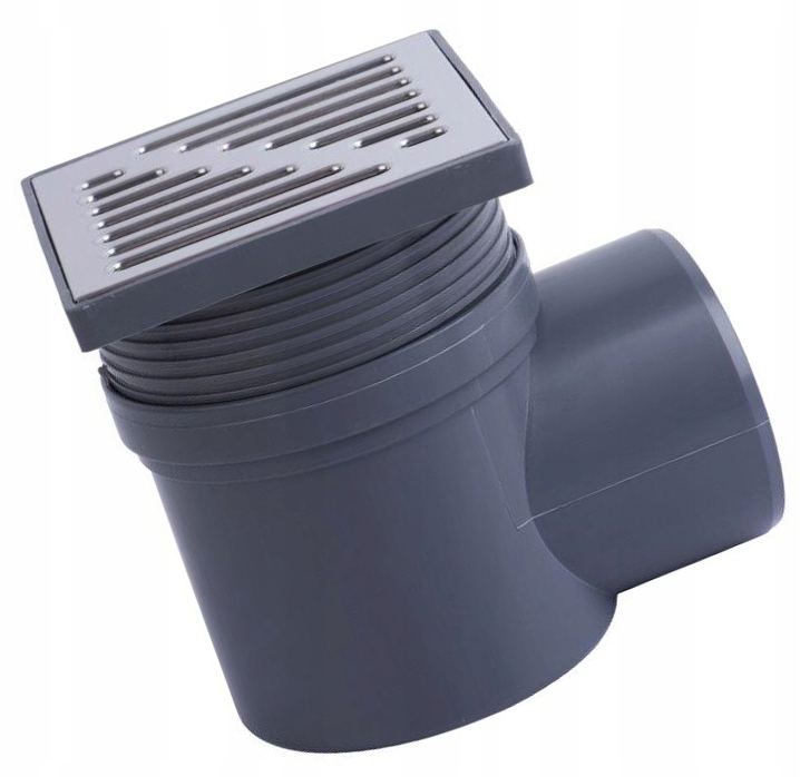 

Kratka Ściekowa 10cm Regulowana Odpływ Boczny Fi50