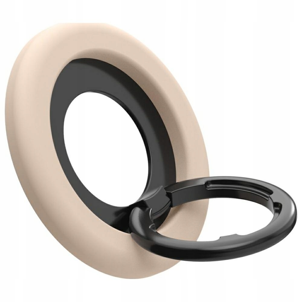 Magnetický držák Spigen Nano Pop MagSafe béžový