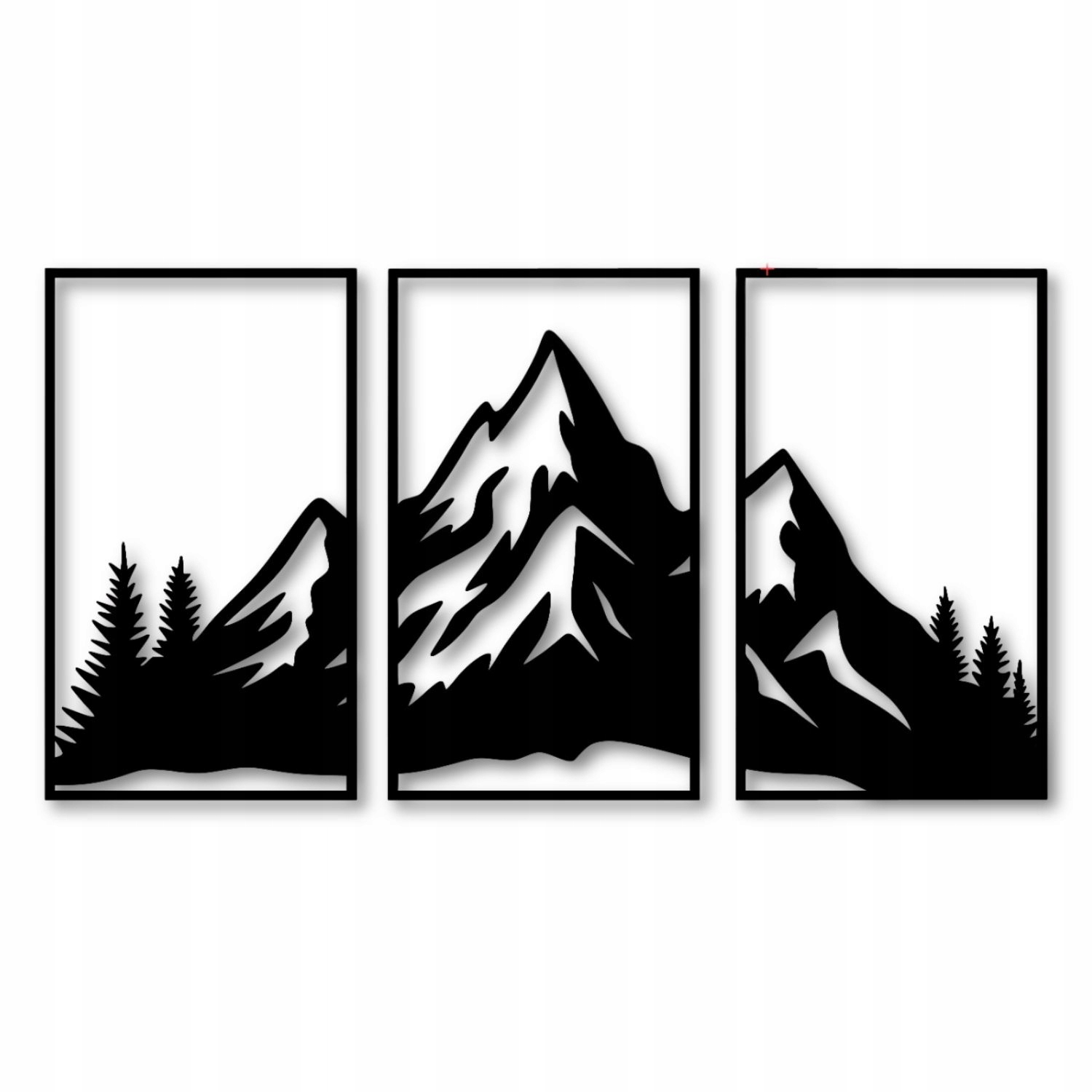 Ažurový Obraz Hory Na Zeď 115 cm Do Obývacího Pokoje Dekorace Krajina