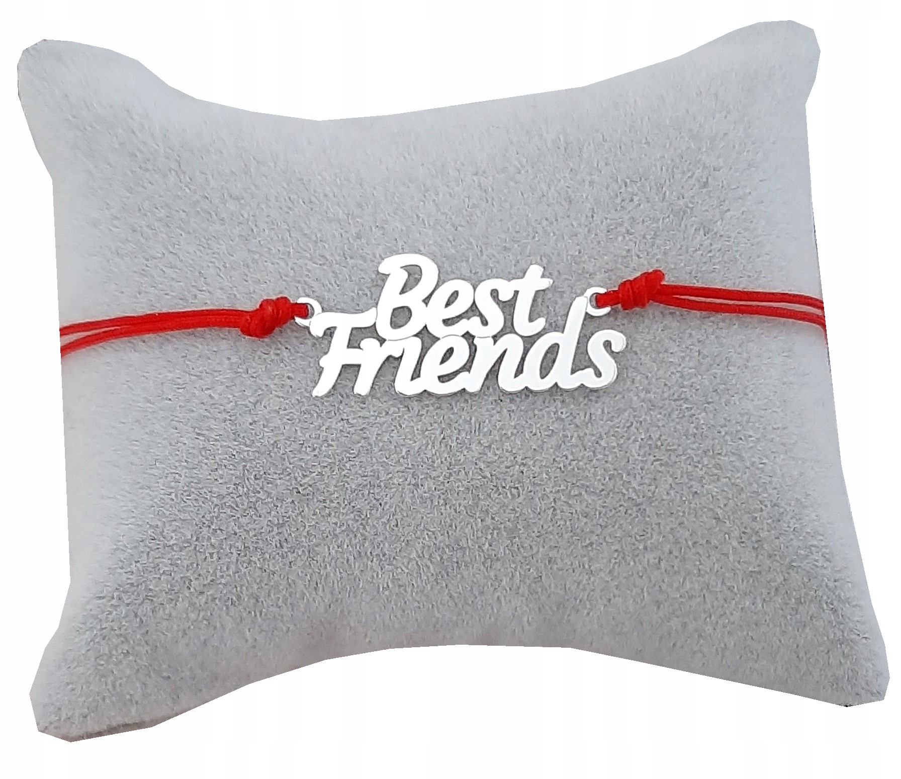 

Srebrna bransoletka sznurkowa Best Friends SR925