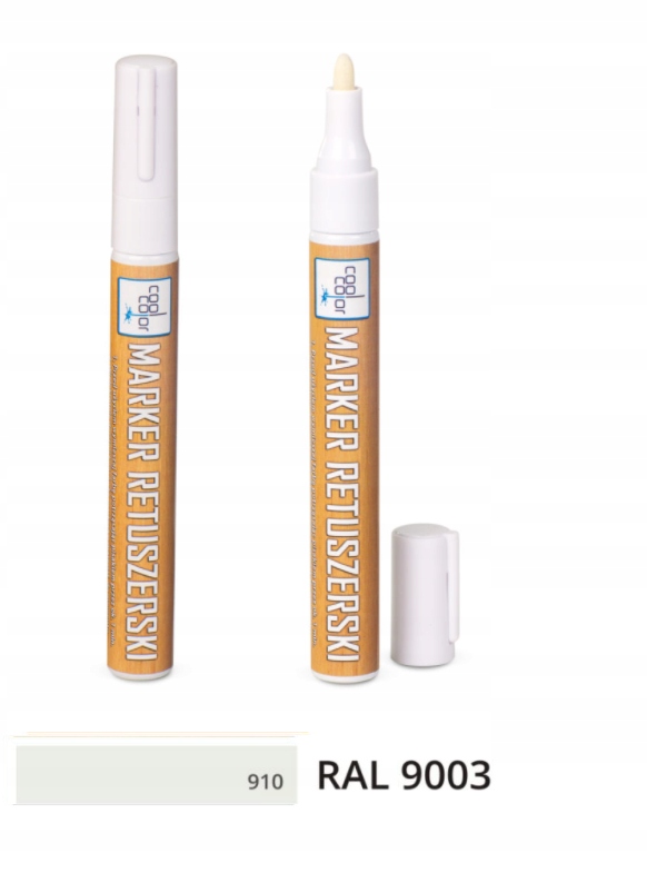 

Marker zaprawkowy do mebli 10ml Ral 9003
