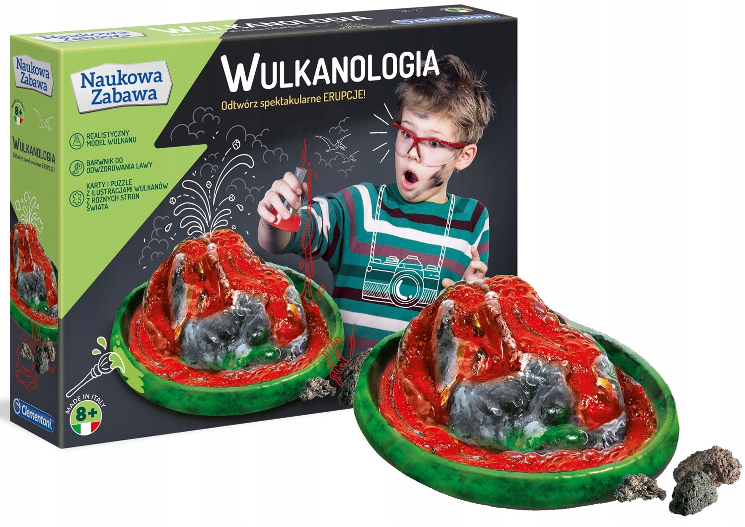 

Clementoni Wulkananologia Naukowa Zabawa 50327