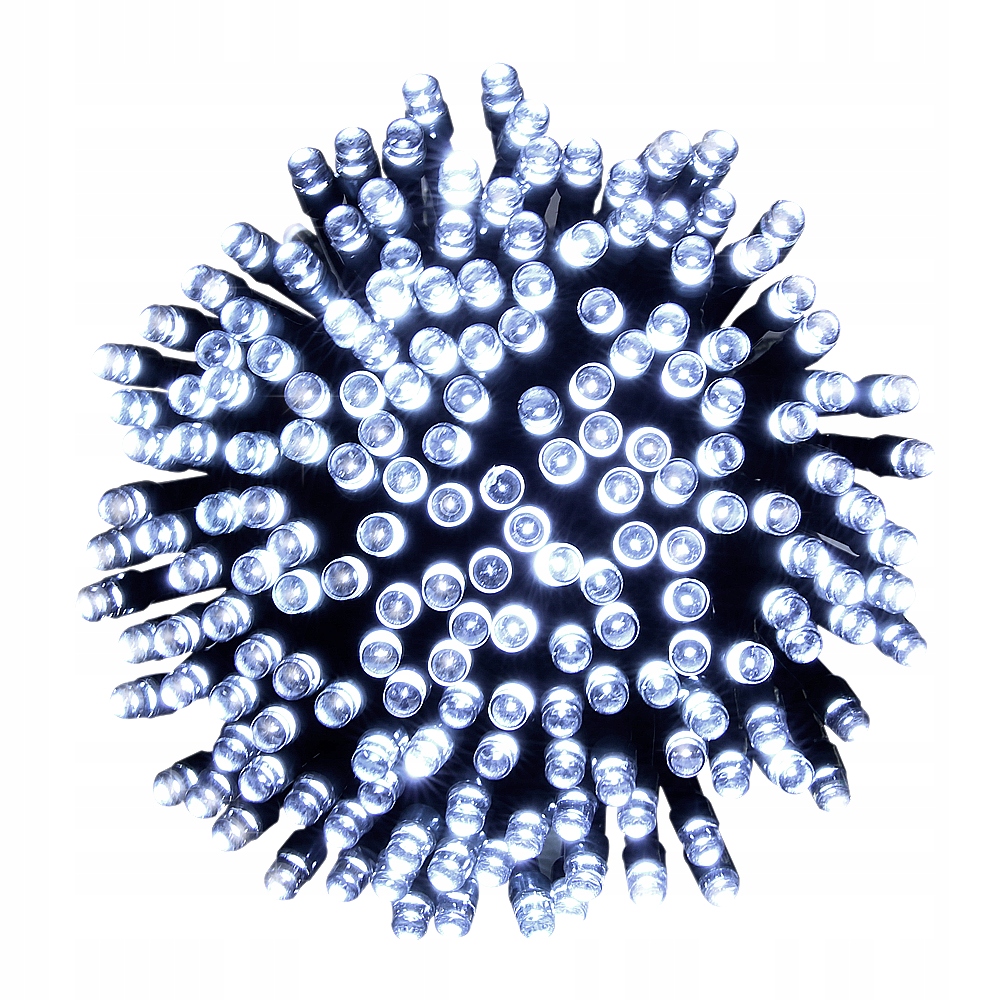 LAMPKI CHOINKOWE ZEWNĘTRZNE BIAŁE ZIMNE 500 LED