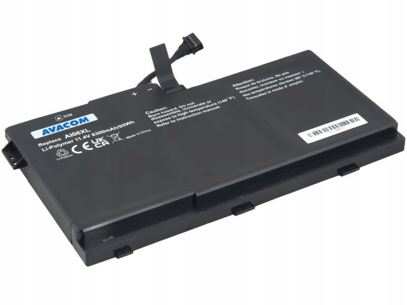 Hp Zbook 17 G3 AI06XL Li-Pol 11,4 V 8300mAh 95Wh
