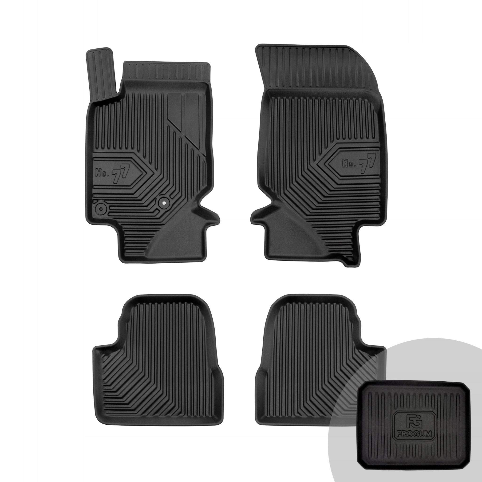 Frogum Koberce do auta pro Opel Corsa F, Peugeot 208 II