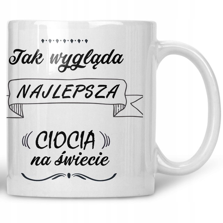 

Kubek Najlepsza ciocia na świecie