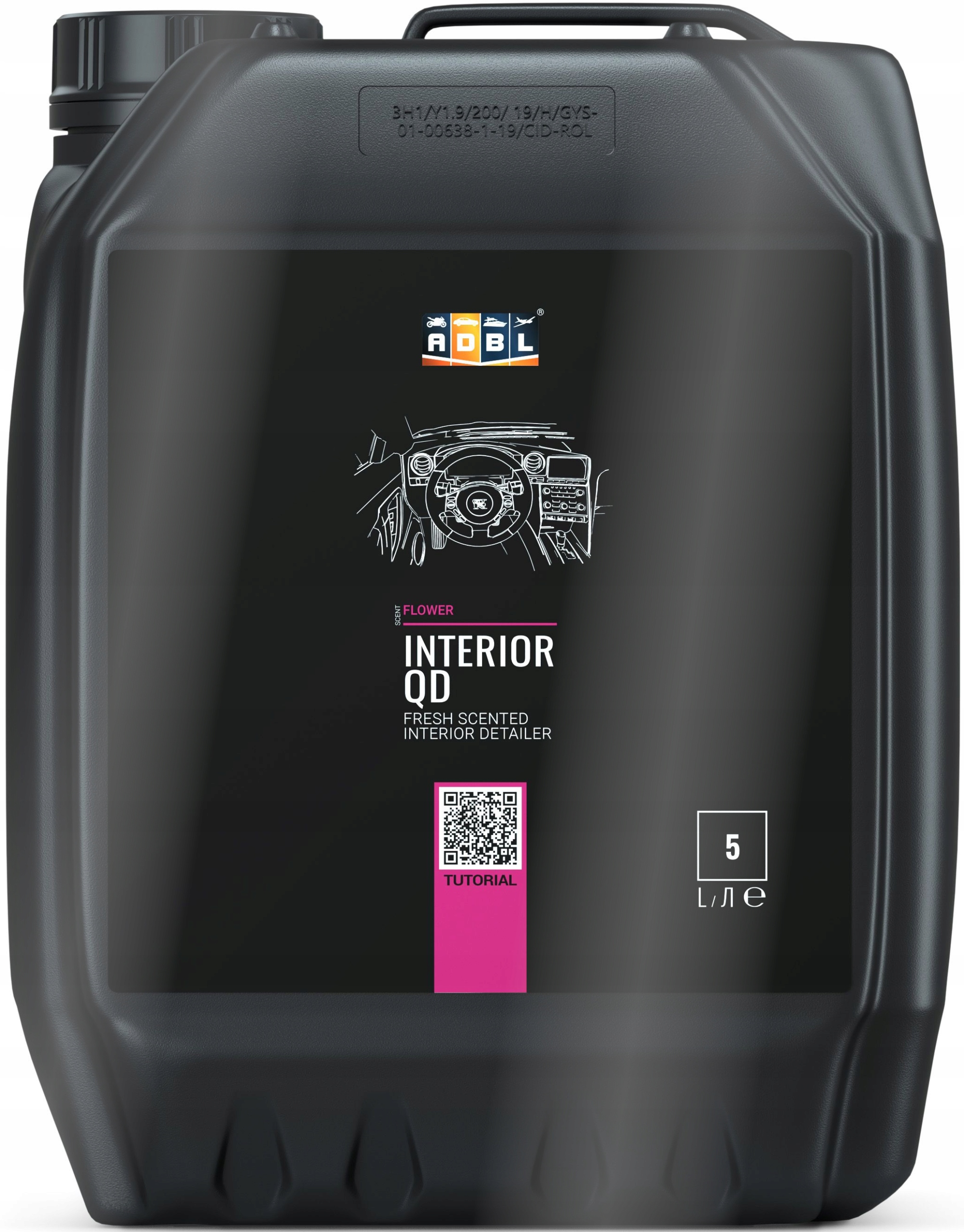 Adbl Interior Qd Czyści Zabezpiecza Plastiki 5L