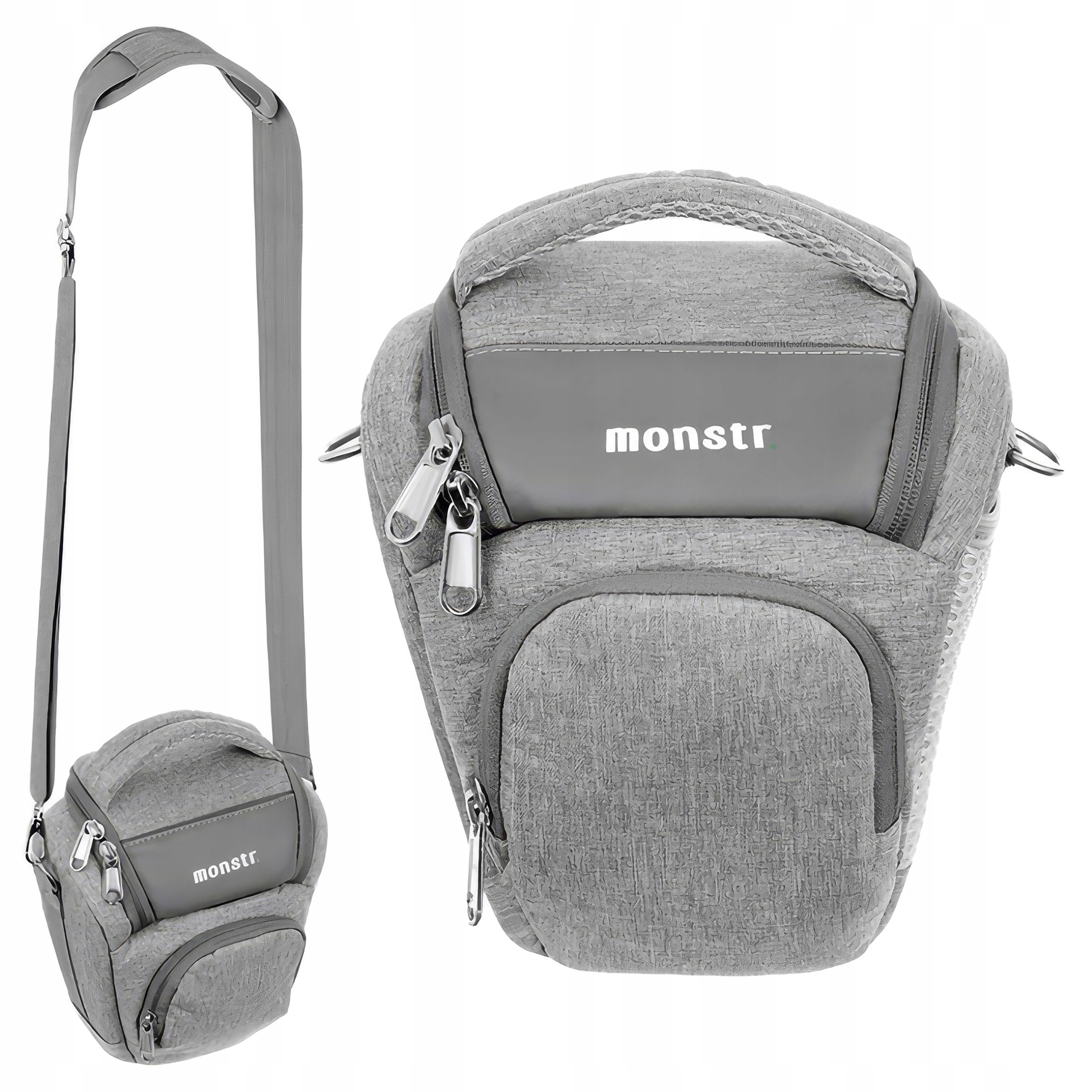 Torba Fotograficzna Monstr Rawr S Szara do lustrzanki bezlusterkowca kamery