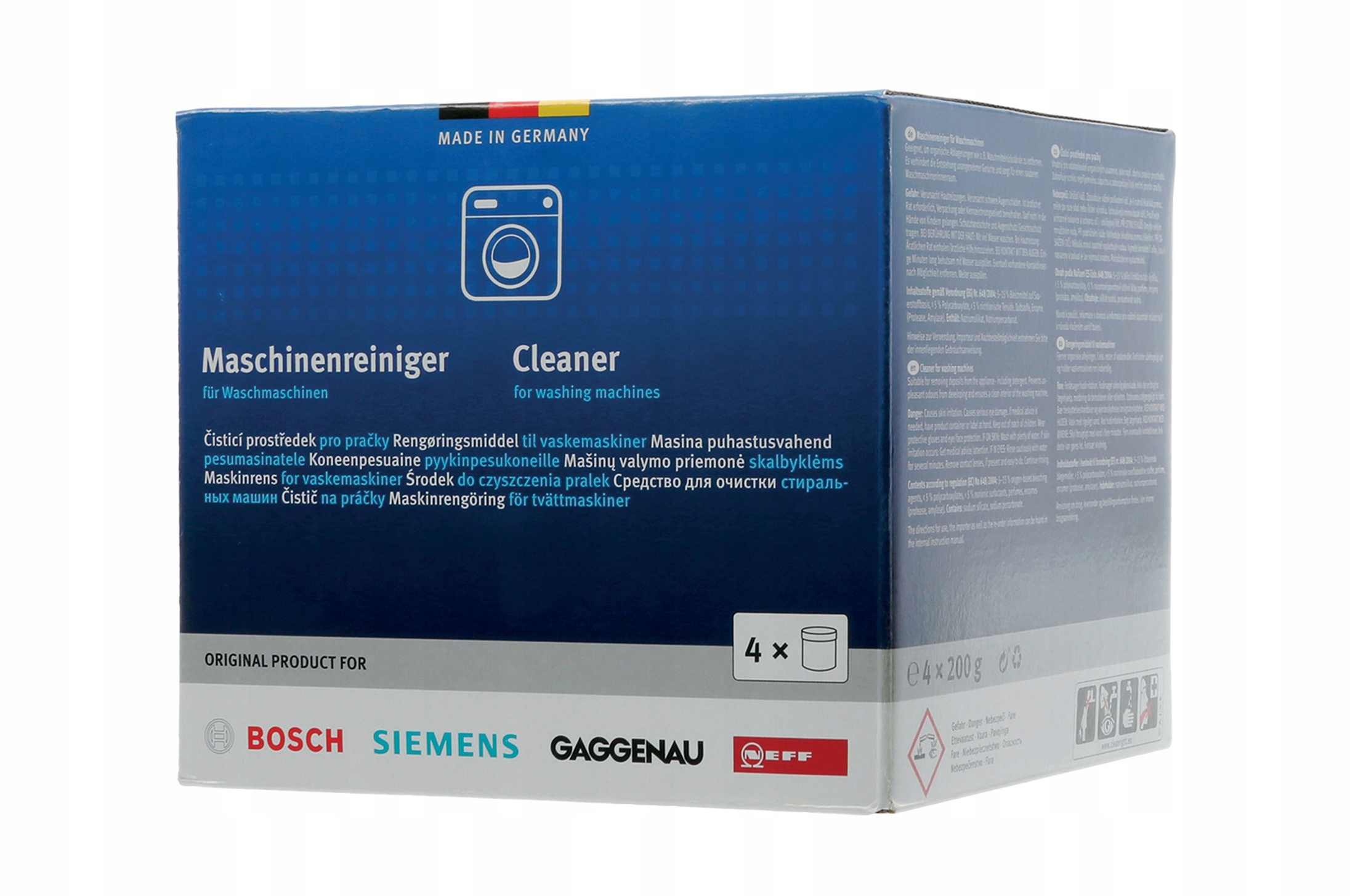 

Środek czyszczący pralkę Bosch Siemens 311929 4szt