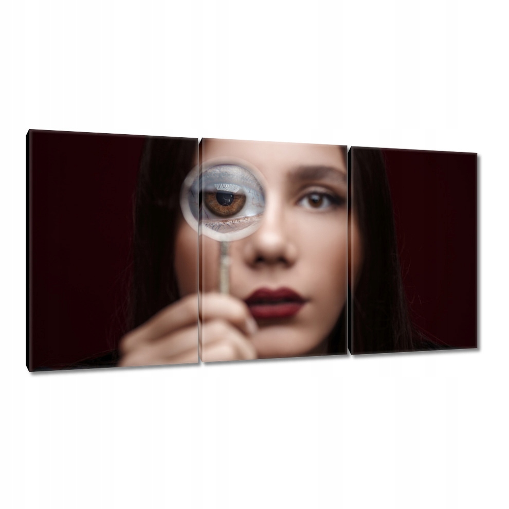 

Obrazy 120x60 Szkiełko i oko Lupa