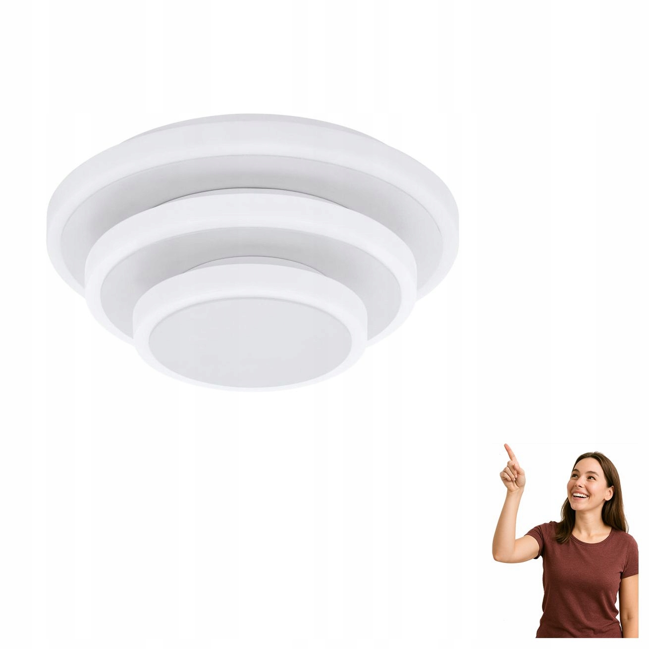 Led stropná lampa 6,5W Elgvero 98676 Eglo