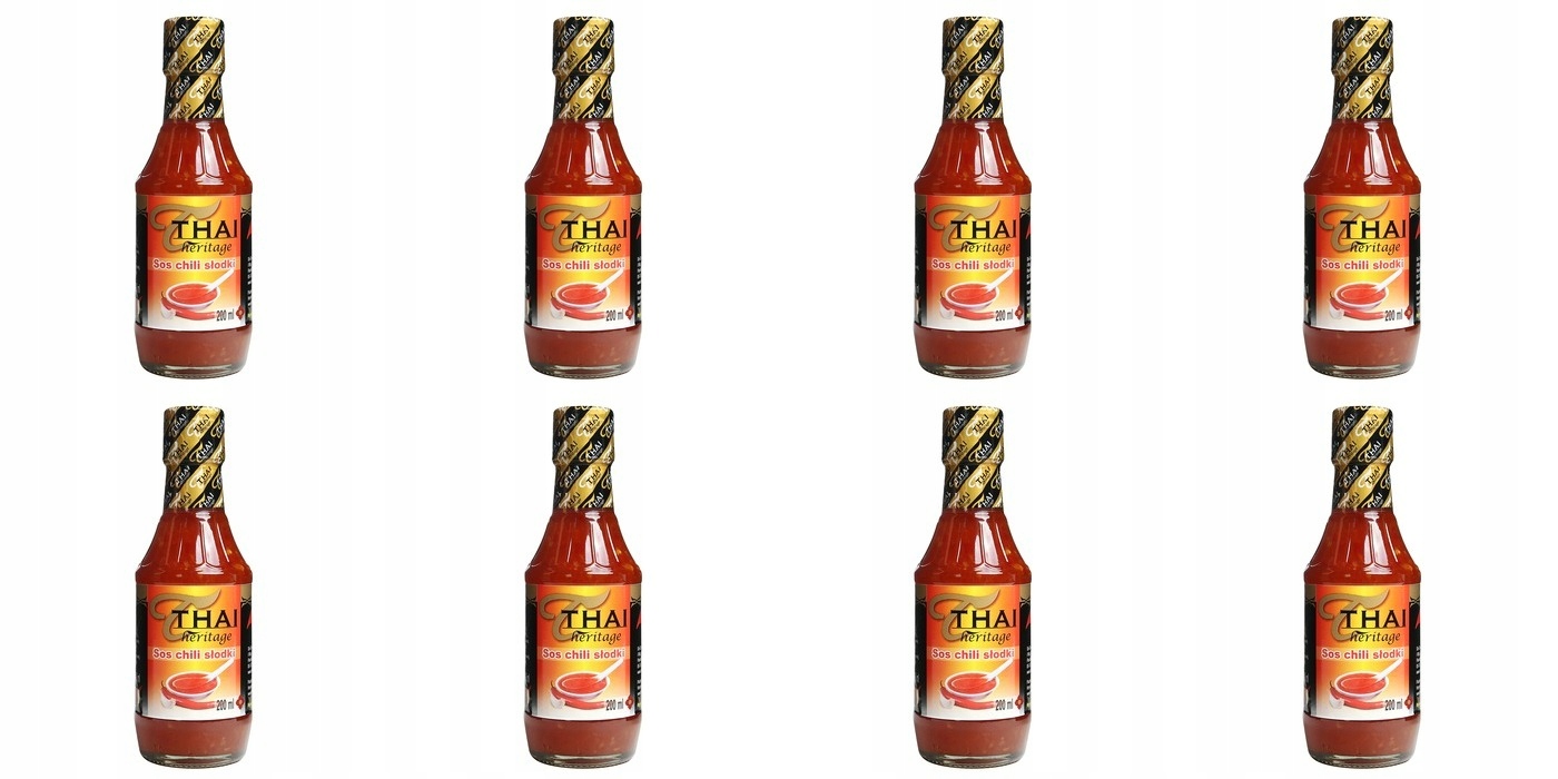 8x 200ml Thai Heritage sos chilli słodki