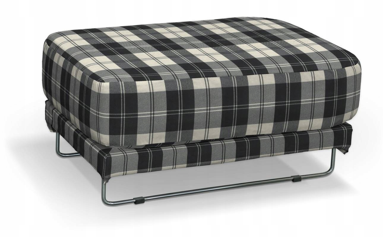Dekoria potah na podnožku Tylösand Ikea šedý