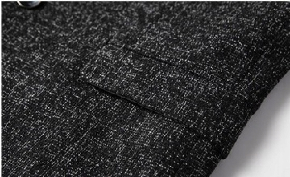 CASUAL MODNA MARYNARKA BIZNESOWA MĘSKA SLIM STYLL Materiał dominujący poliester