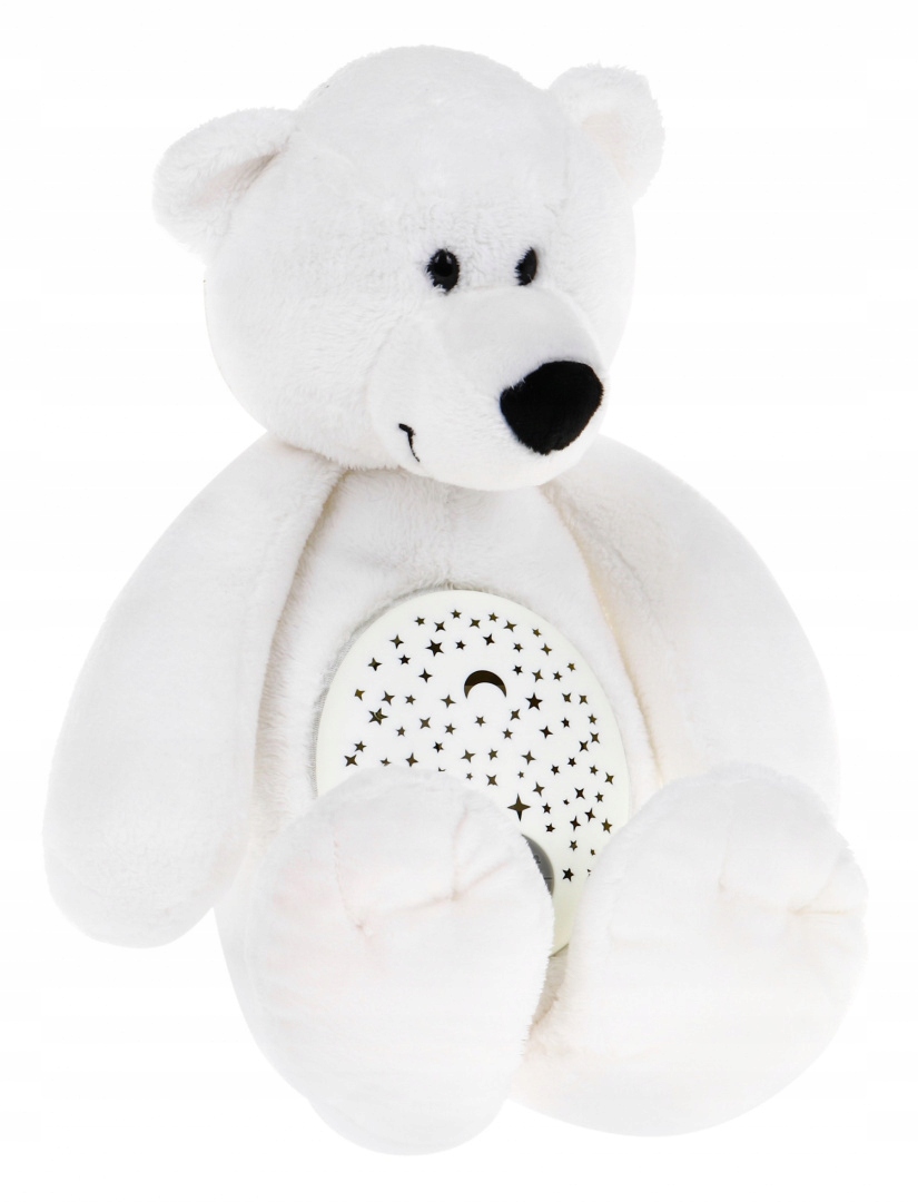 PLUSZOWY MIŚ SZUMI PROJEKTOR USYPIACZ NA CHRZEST