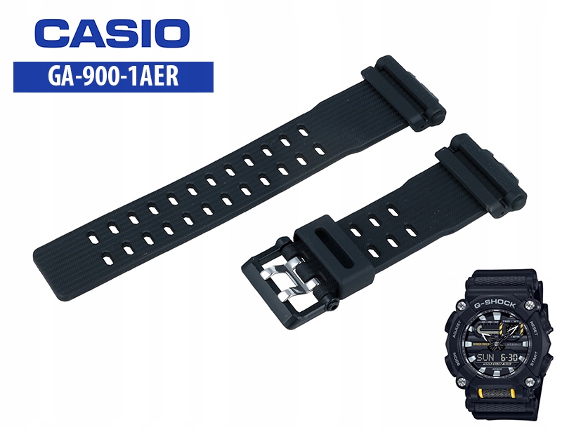 Originální pásek Casio GA-900-1A Černý