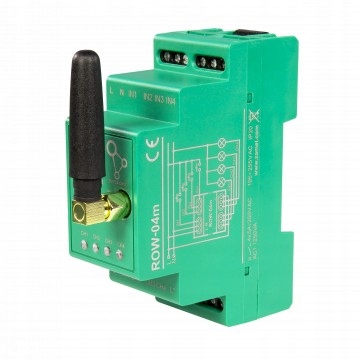 Odbiornik Wi-Fi na szynę 4-kanałowy 230V ROW-04M Supla Zamel EAN (GTIN) 5903669347422