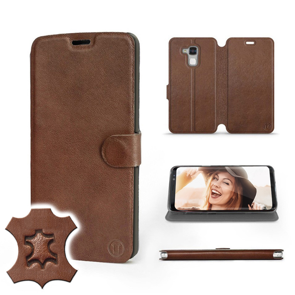 

Etui Mobiwear do Huawei Honor 7 Lite Brown Leather