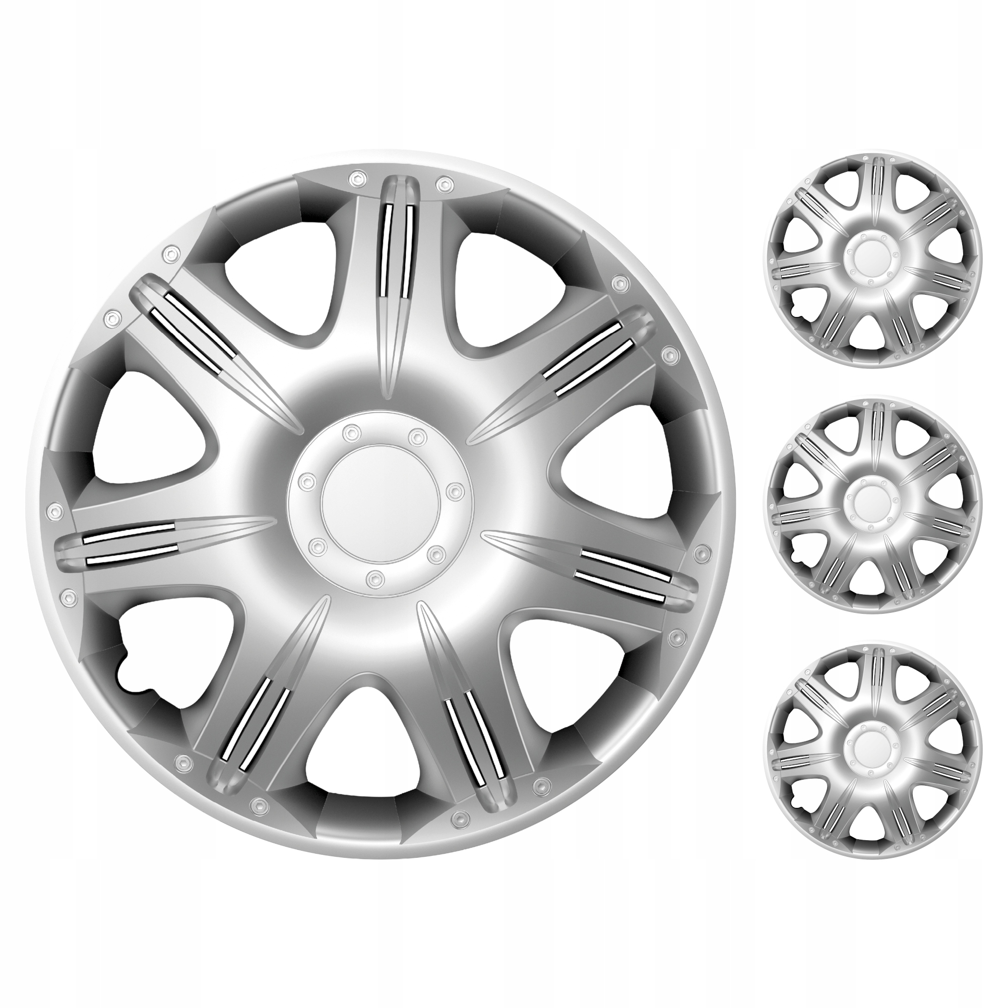 Poklice do auta Opus Silver 14 palců