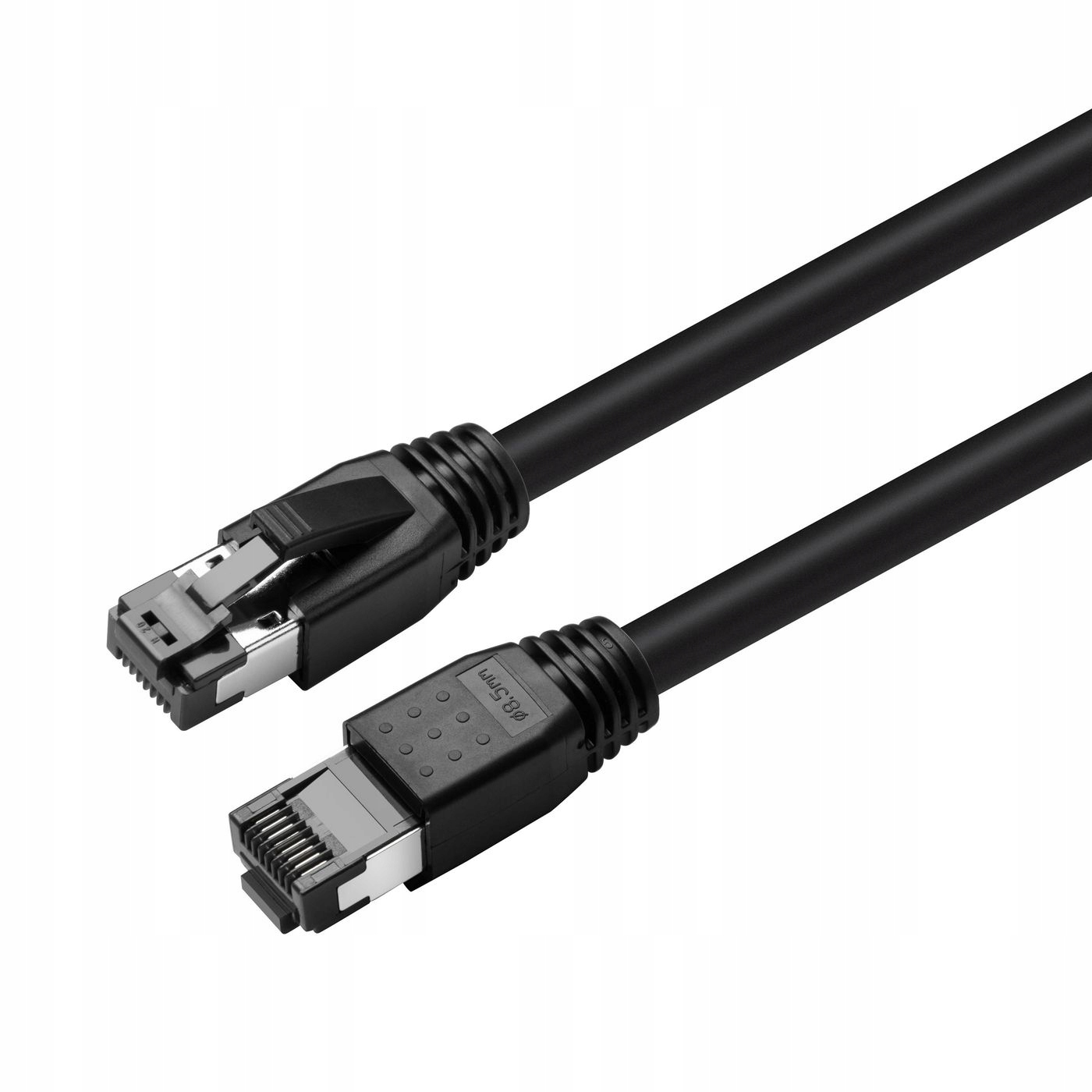MicroConnect CAT8.1 S/ftp 10 m Black Lszh