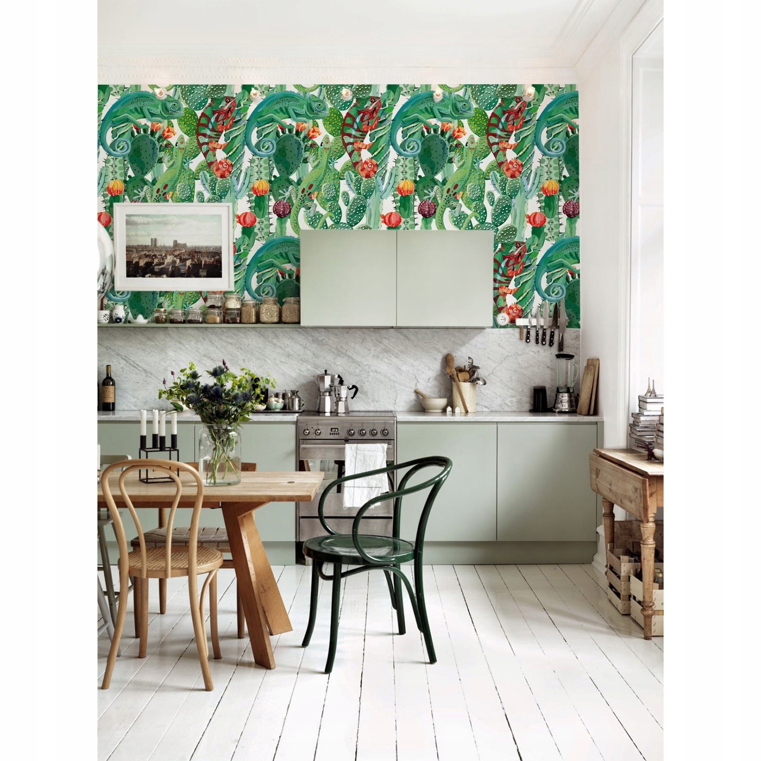 

Fototapeta ścienna Egzotyczne kameleony 416x254 cm