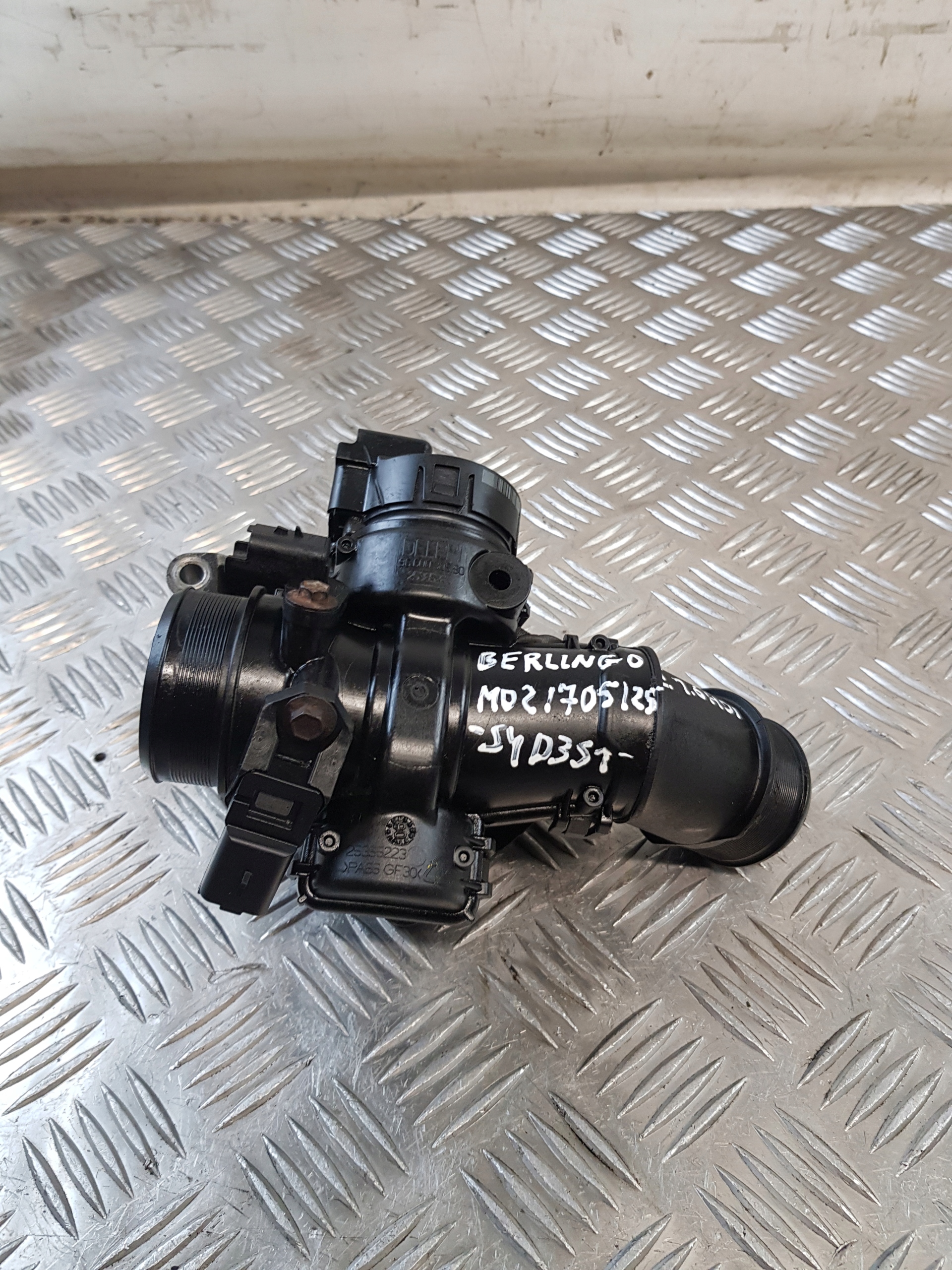 Valvola a farfalla OE 9660030580 CITROEN BERLINGO e 1.6HDI