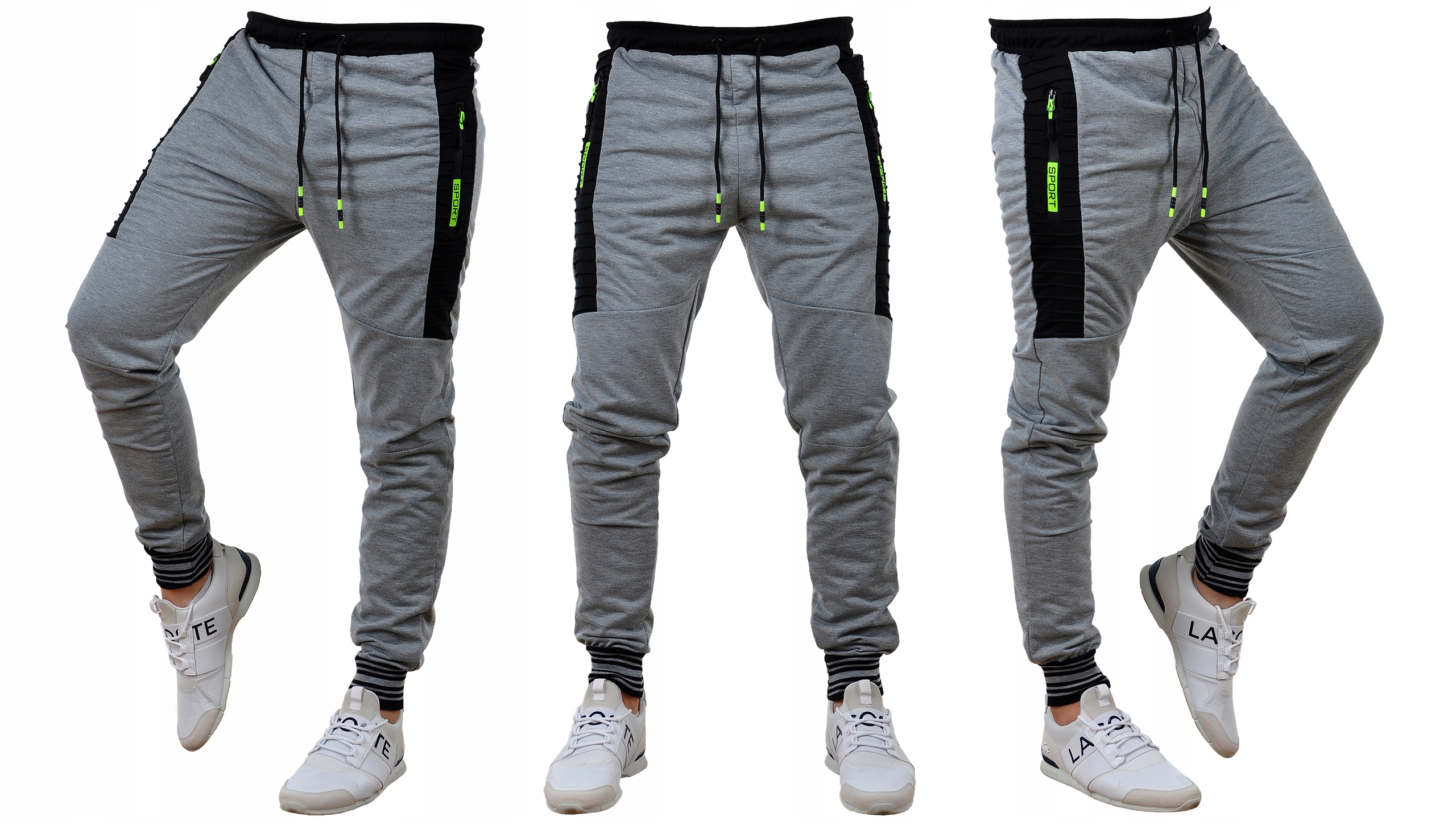 K331 r. XL MĘSKIE SPODNIE DRESOWE JOGGERY Marka Fk_fashion