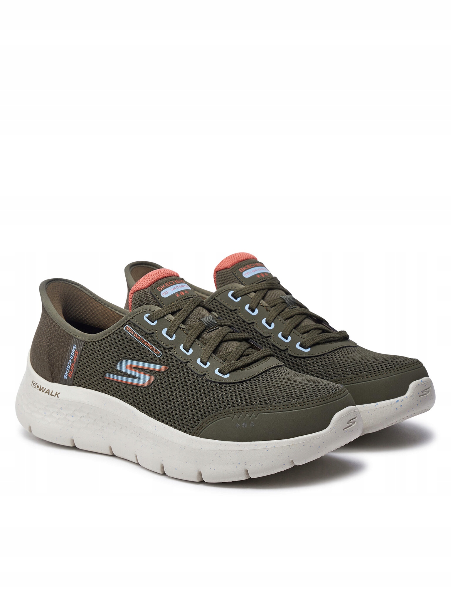Skechers Sportovní Khaki Dámské Odsávací Boty Gowalk 40 U2B