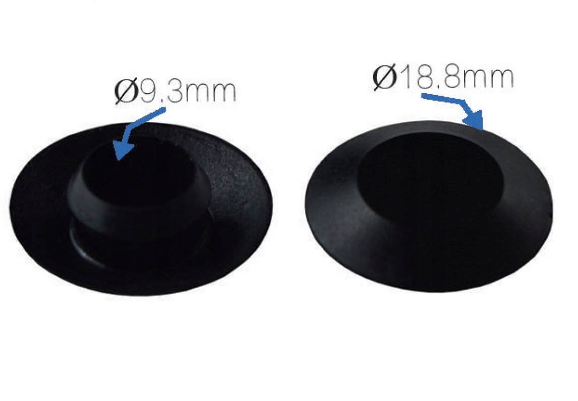 Zaślepki zatyczki otworów technologicznych 100szt.