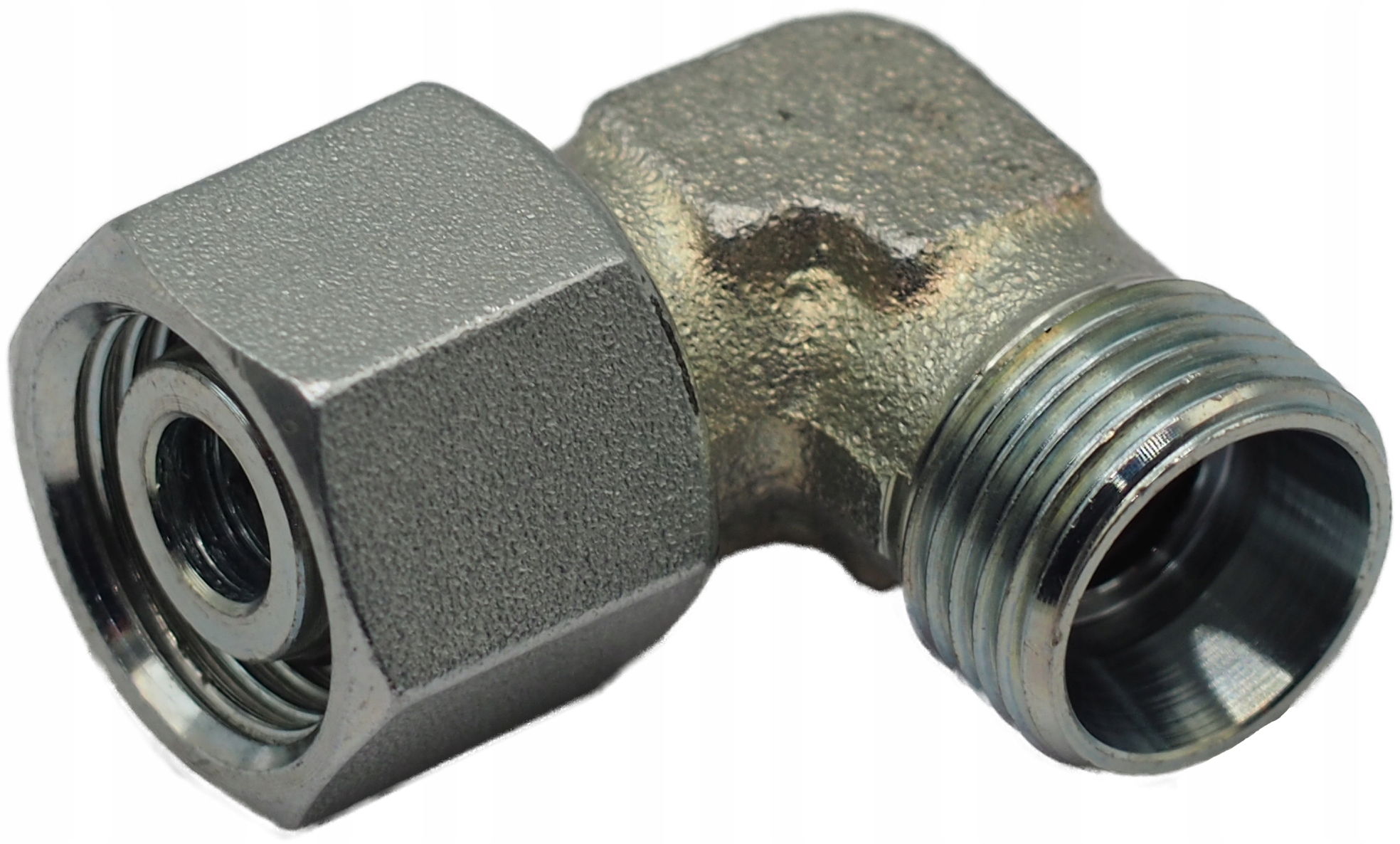 Złącze z nakrętką M30 22L kolanko AB kątowe 90