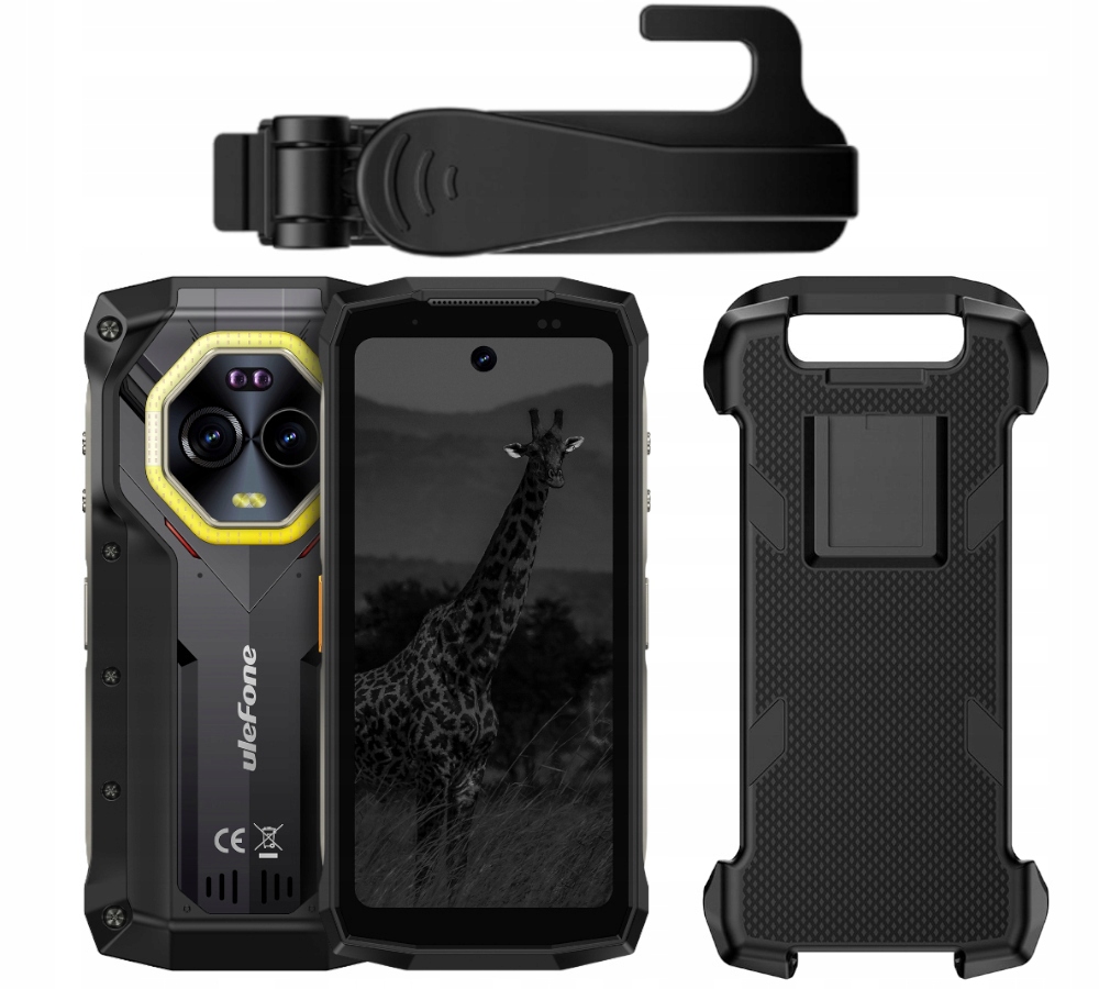 Pancerny Smartfon Ulefone Armor Mini 20 Pro 8GB/256GB Noktowizja Uchwyt