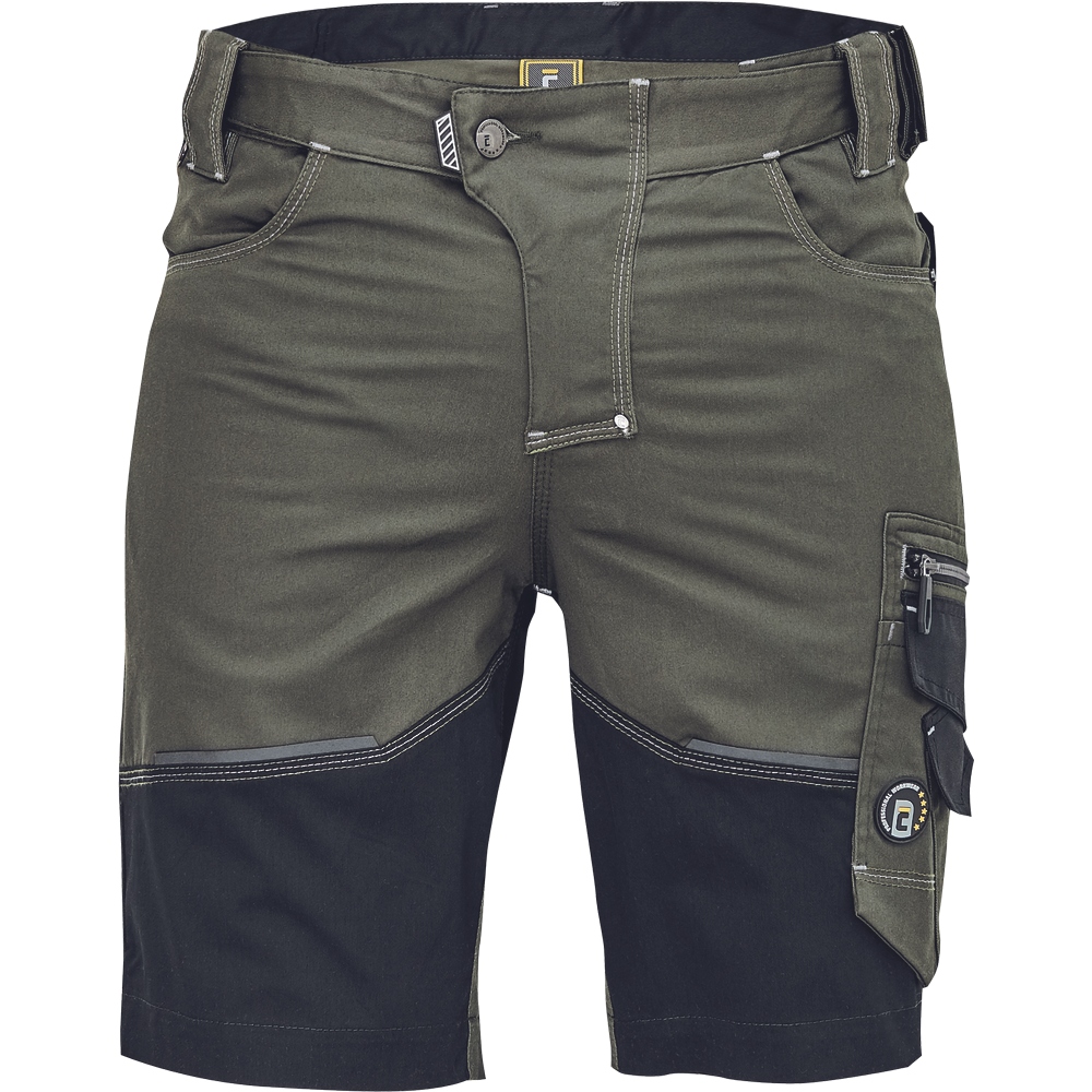 Elastické Šortky Cerva Neurum Classic olivová 48