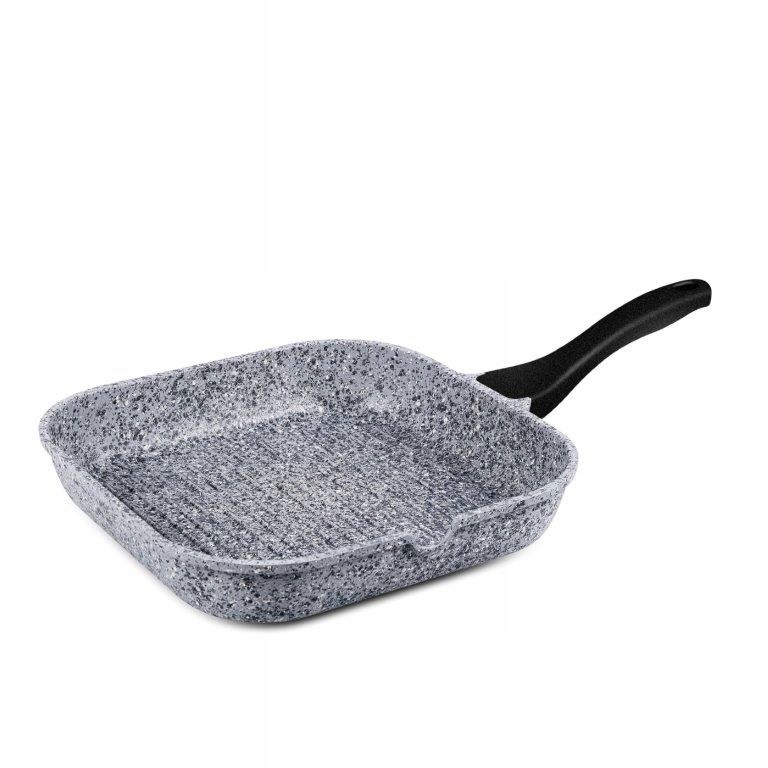 

Patelnia Granitowa Promis 28cm Grillowa ~ Kamień