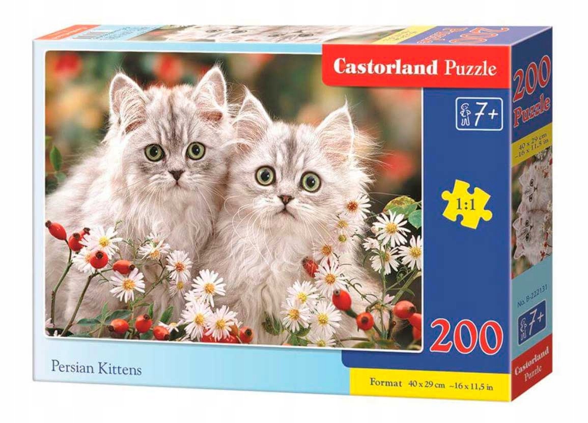 

Puzzle 200 B-222131 Persian Kittens