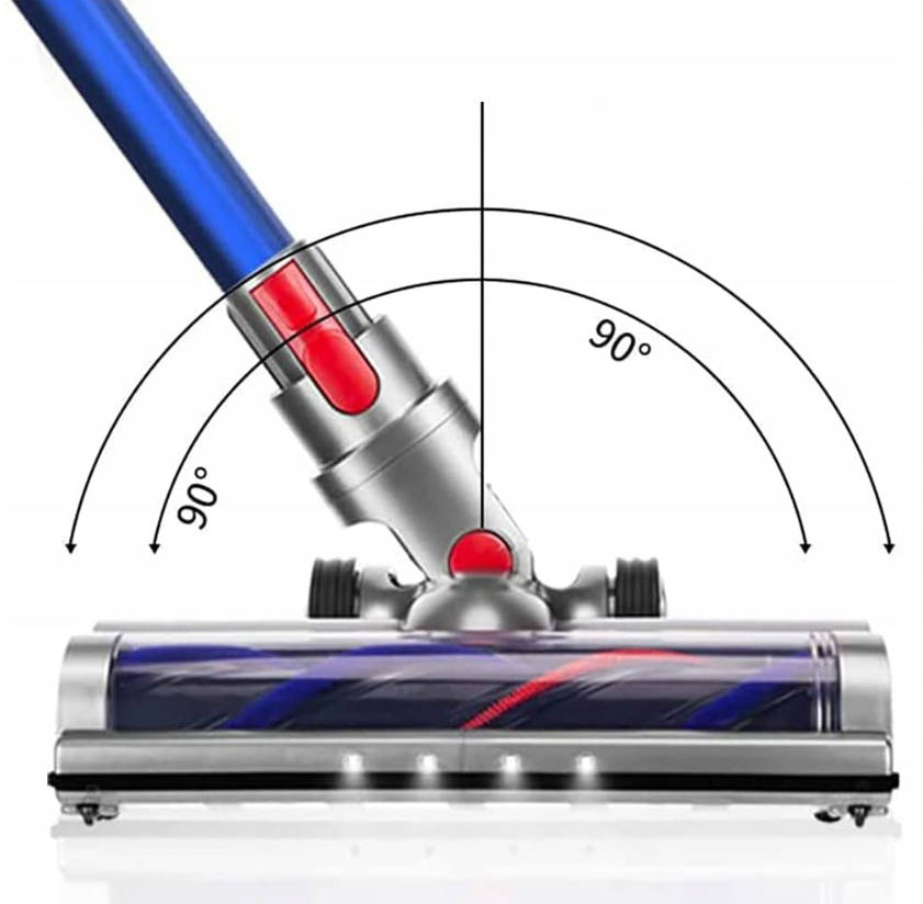 MIEKKA SZCZOTKA LED DO ODKURZACZA DYSON V7V8V10V11 Producent bez marki