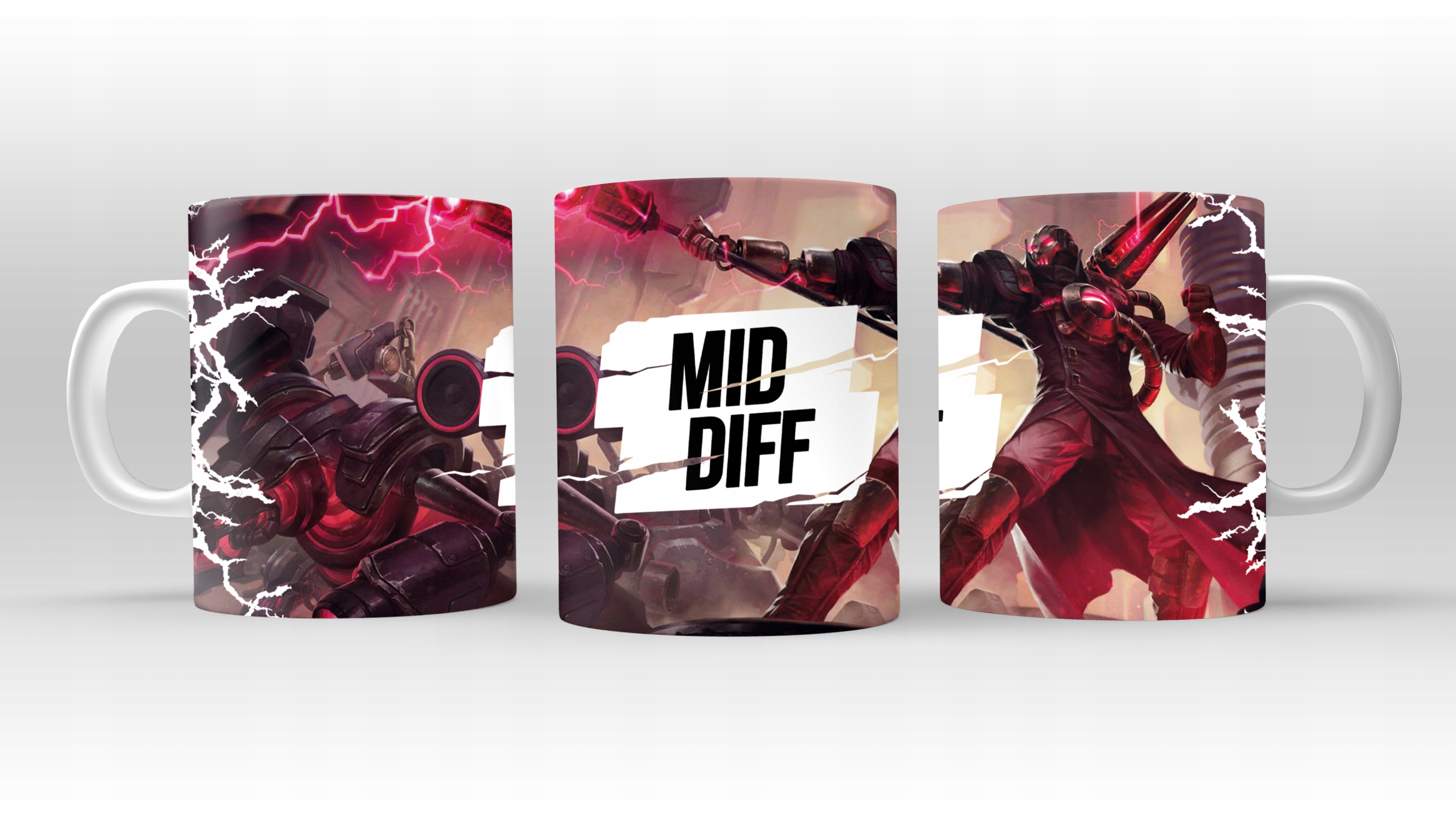 Kubek LEAGUE OF LEGENDS - MID DIFF - VICTOR Marka inna